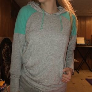 2/$30 grey hoodie
